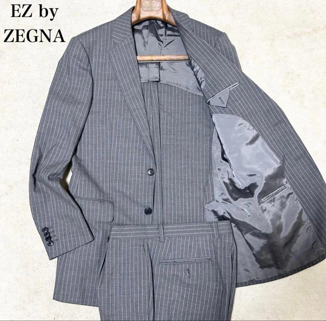 ほぼ未使用極美品 ZEGNA 超高級 エルメネジルドゼニア スーツ セットアップ