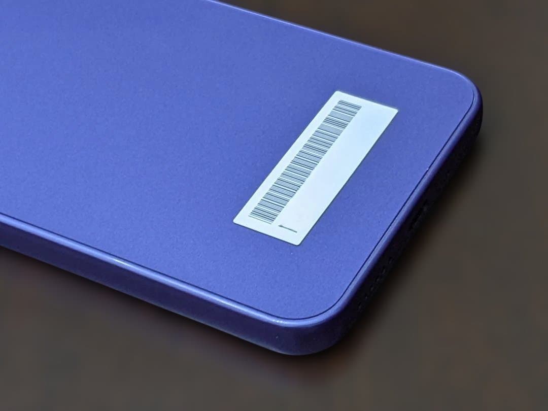 極美 Libero 5G III A202ZT パープル 64GB SIMフリー