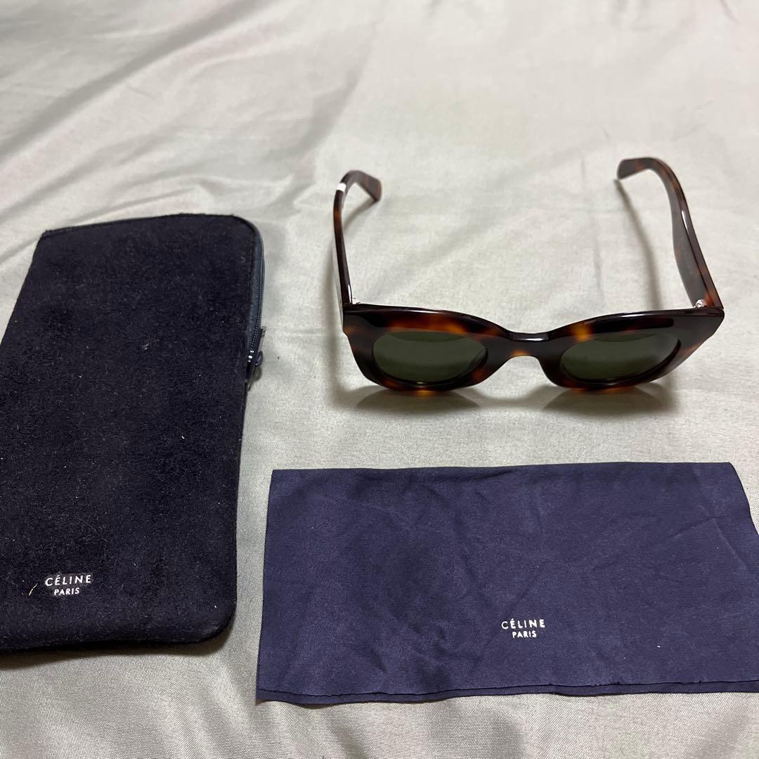 CÉLINE トートイズシェル サングラス ケース付