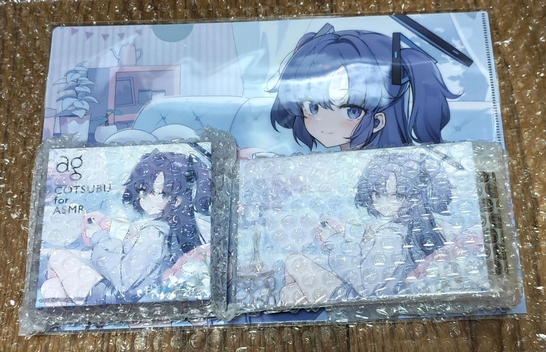 COTSUBU for ASMR ユウカ クリアファイル アクリルプレートセット