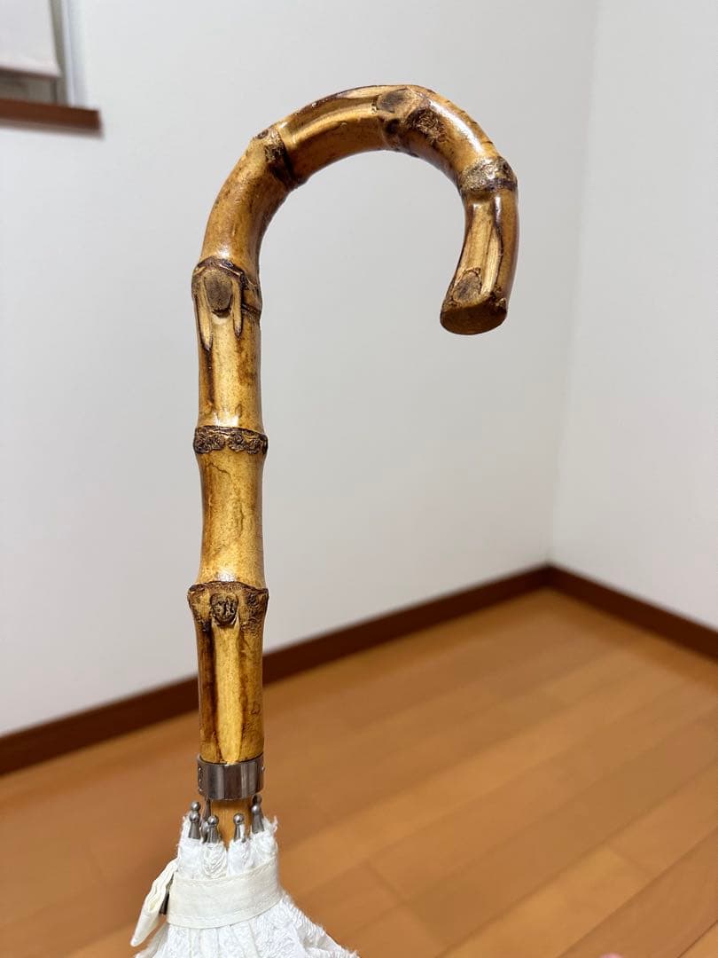 FEILER ホワイトマーガレット柄　長日傘