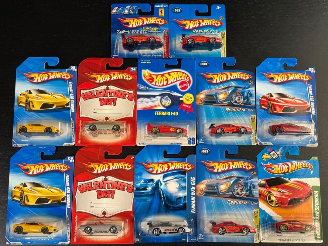 ホットウィール フェラーリ 12台セット