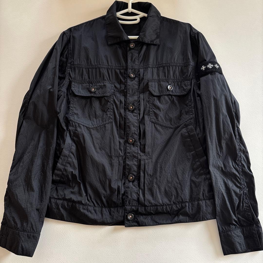 【お値下げ】TATRAS☆ナイロンジャケット☆ブラック☆メンズSサイズ