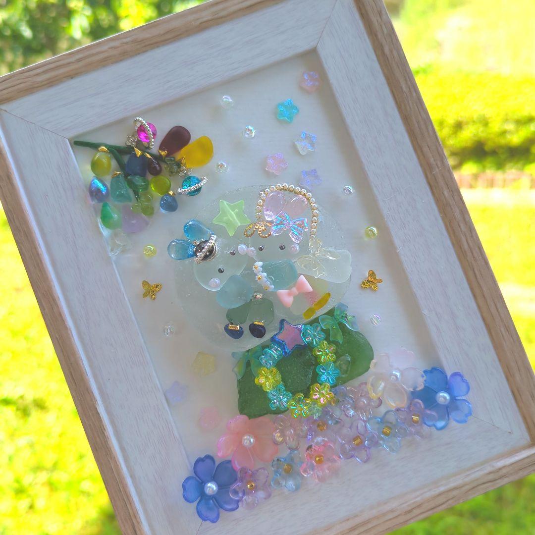 シーグラスアート　 七夕ドーム☆ 他2点　たかりん様おまとめ　お取り置き