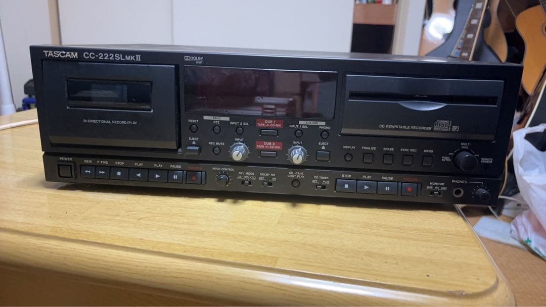 TASCAM CC-222SLMKII CDレコーダー・カセットデッキ