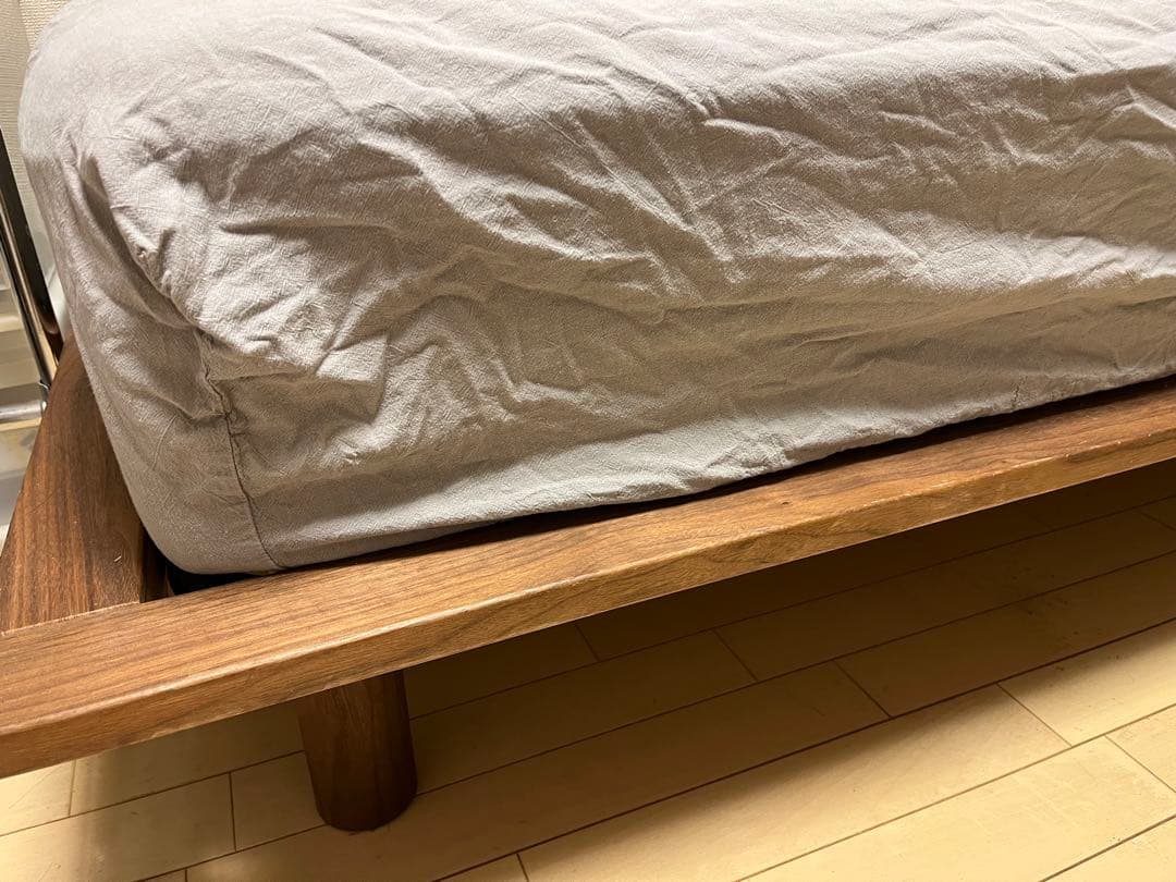 無印良品 オーク材シングルベッドフレーム