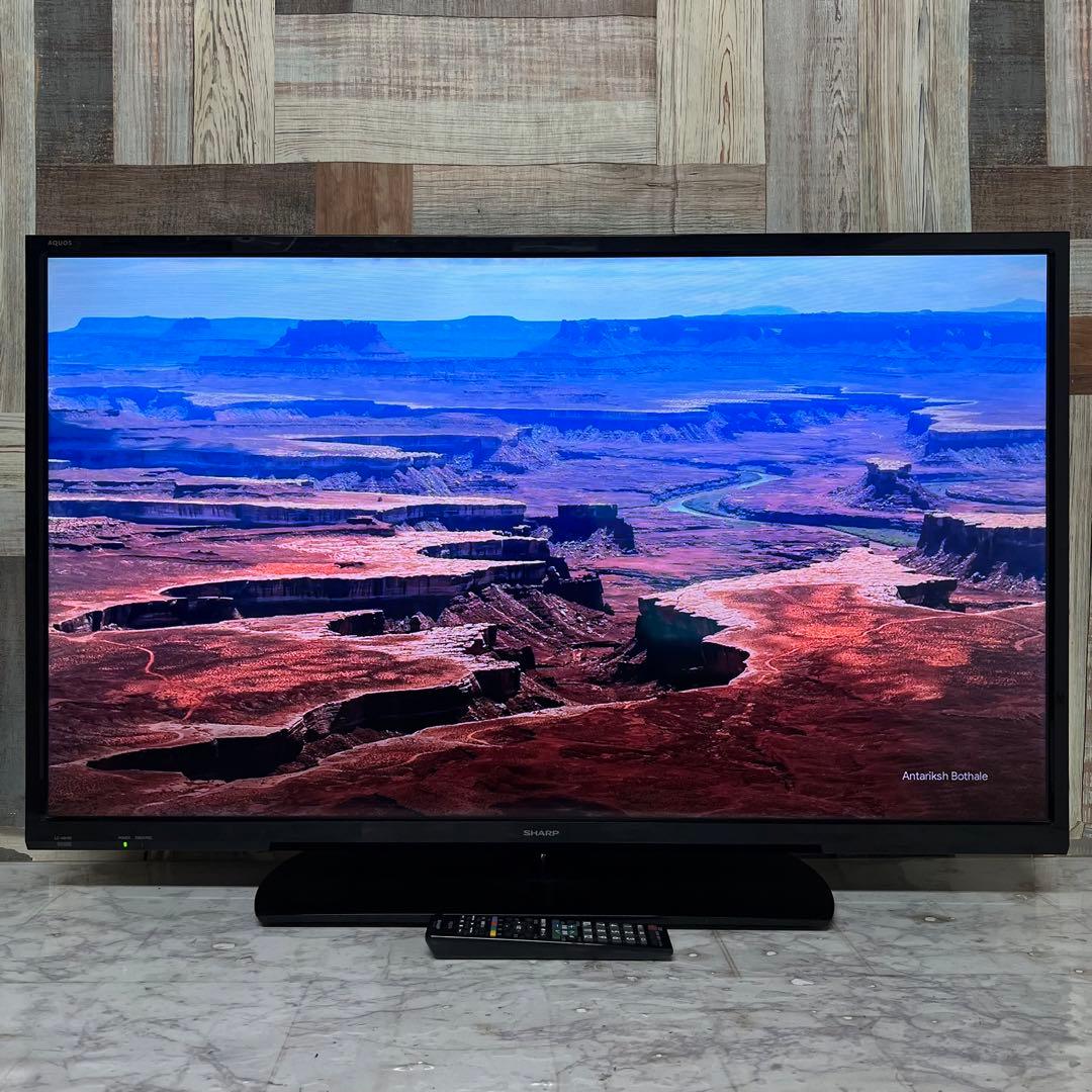 即日受渡❣️全国送料込SHARP 40型色鮮やかでクリアな映像再現、裏番組録画可