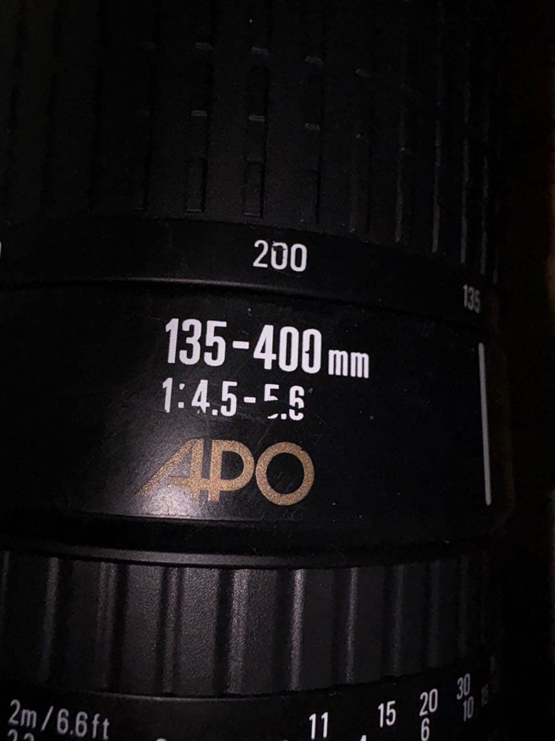 レンズ(ズーム) SIGMA APO 135-400mm 1:4.5-5.6 PENTAX