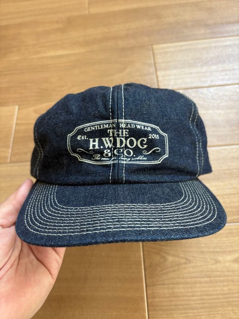 H.W.DOG & CO. デニムワークキャップ