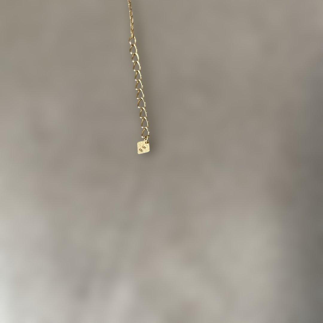 ゴールド 幾何学デザインアンクレット⭐︎K18 K10