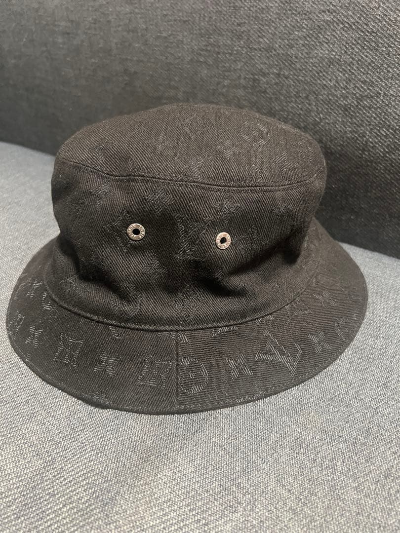 【美品】LOUIS VUITTON モノグラム リバーシブルバケットハット