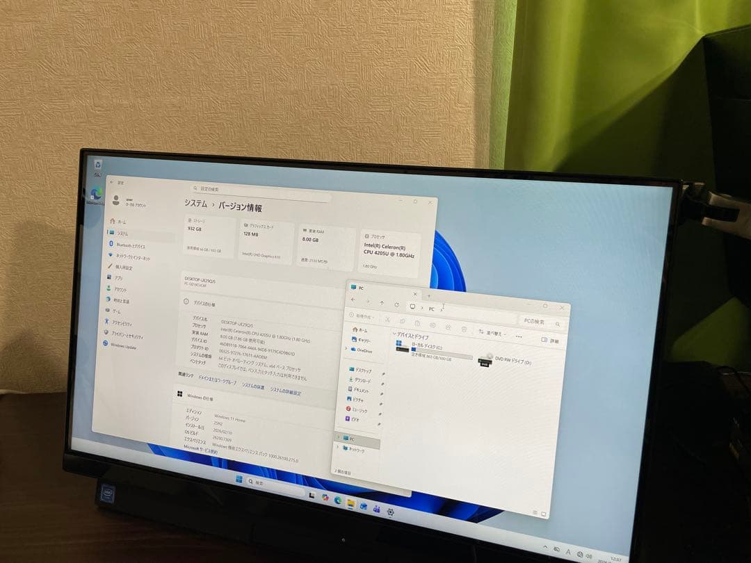 NEC 一体型デスクトップ　PC-GD18CUCAF