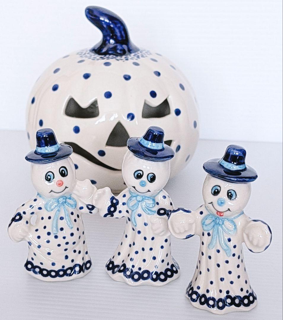 ポーリッシュポタリー 水玉ハロウィン セット✩˚。⋆