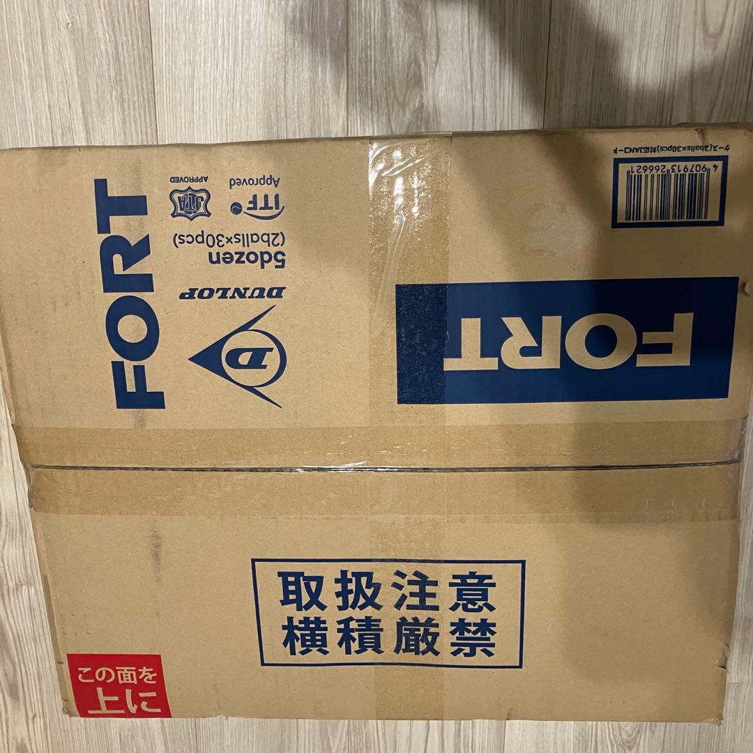 【新品未使用】DUNLOP FORT 1箱 30缶 60球入 硬式 テニスボール