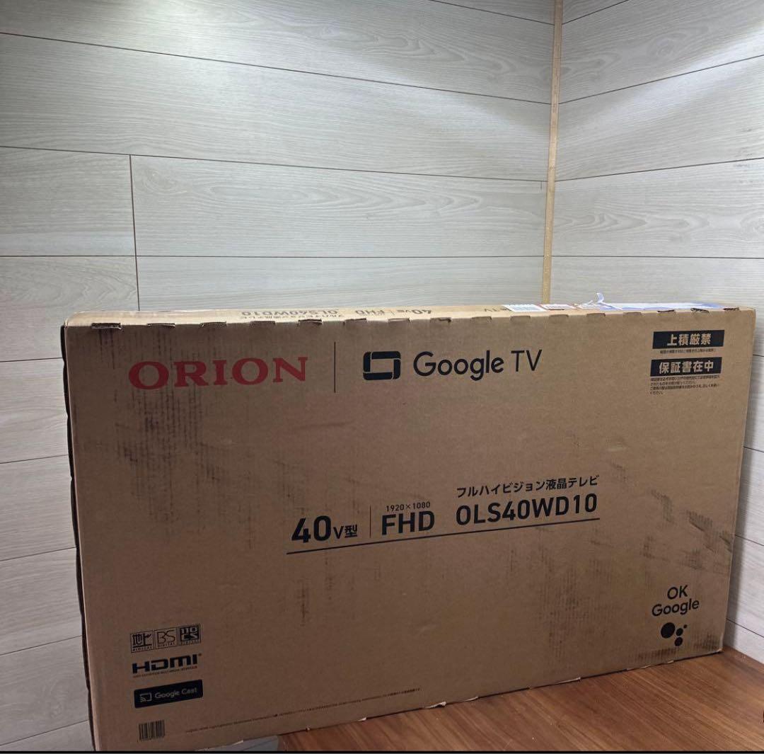 2025年製ORION 40V型 FHD Google TV OLS40WD10