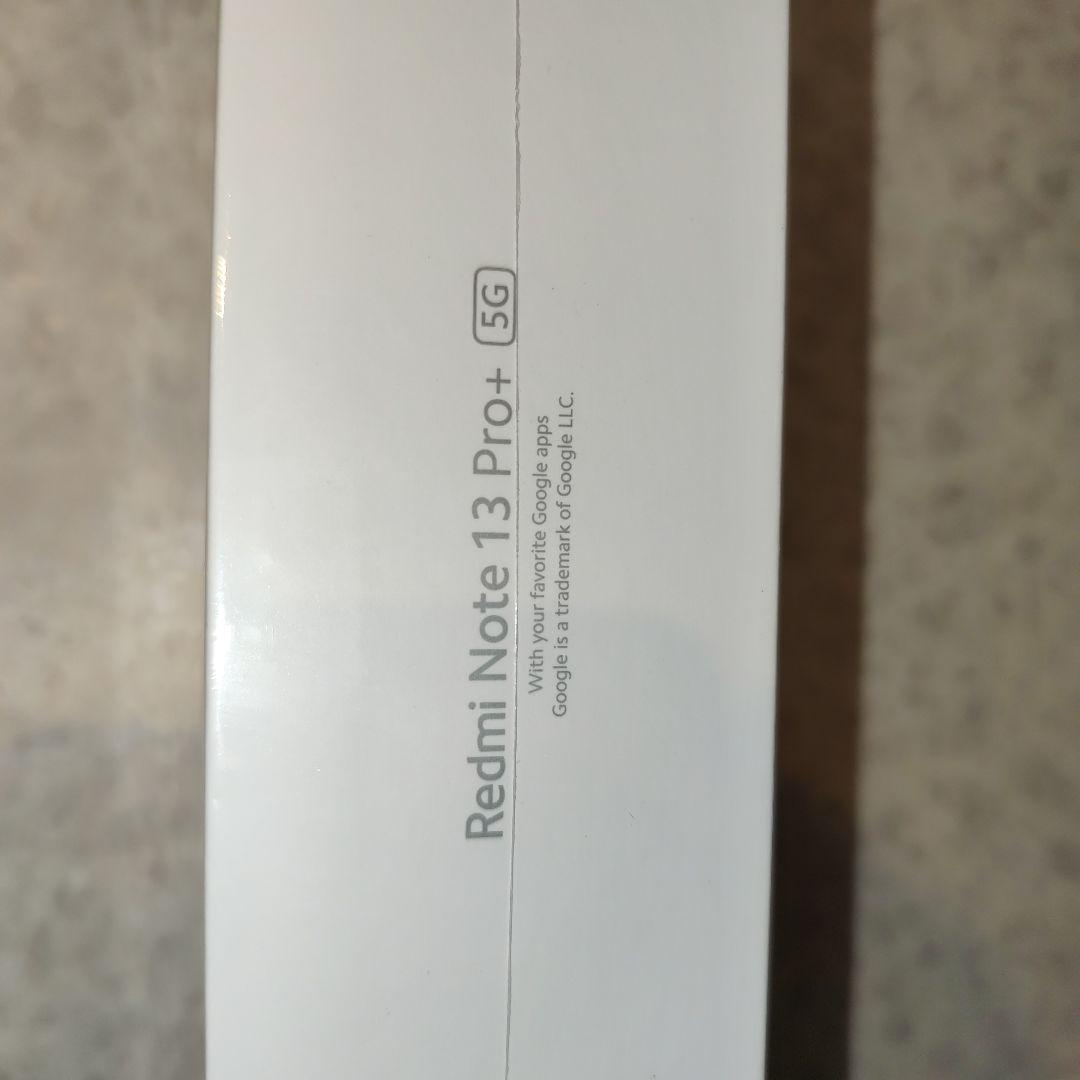 新品未開封 Redmi Note 13 Pro+ 5G ミッドナイトブラック