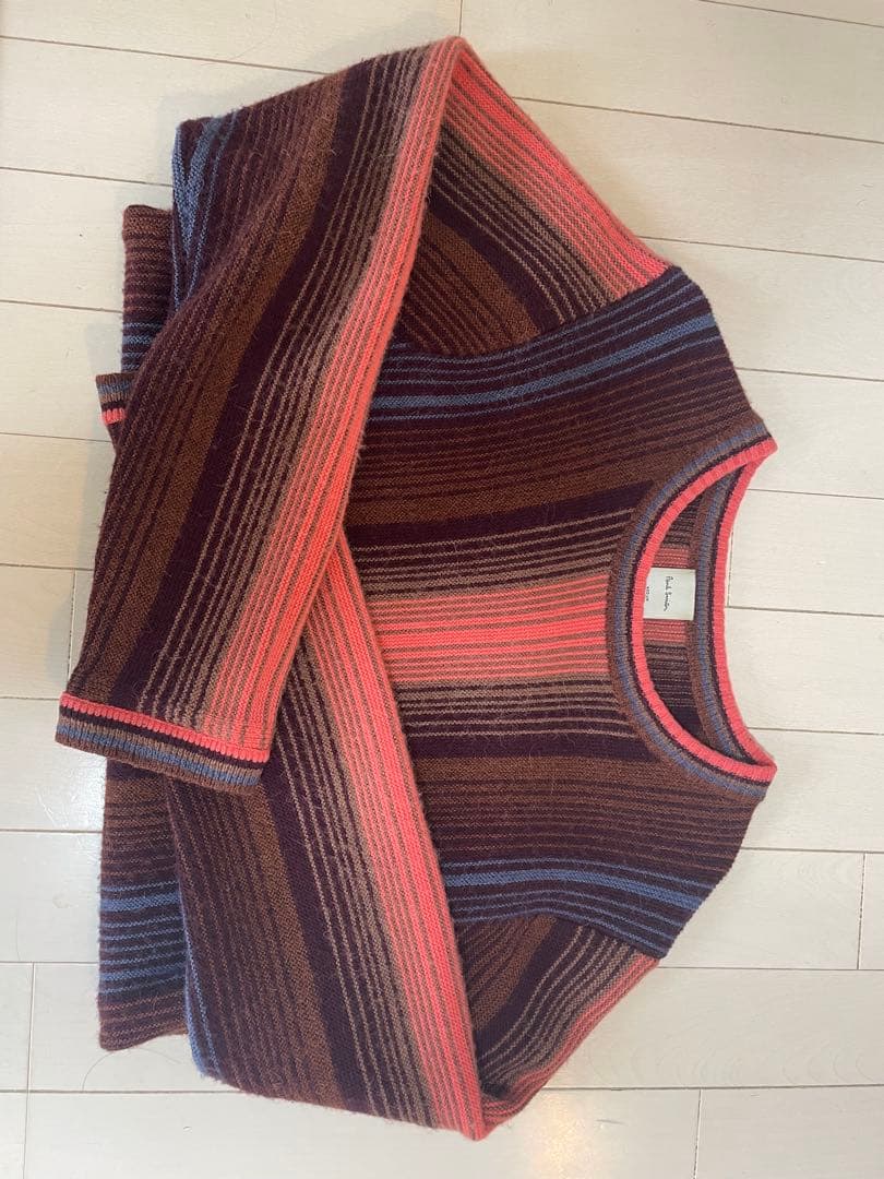 Paul Smith グラデーションストライプセーター