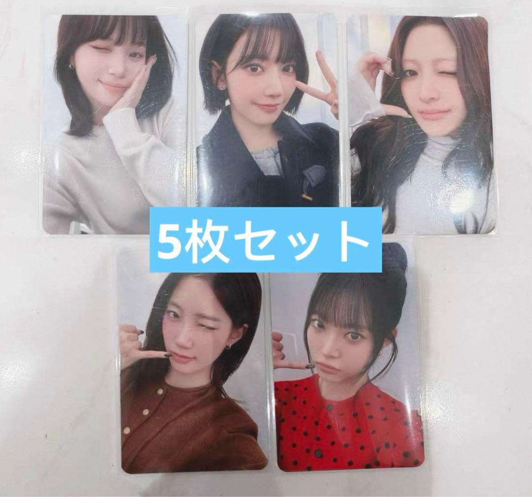 ルセラフィムspaghetti makestar中国限定トレカ　5枚セット