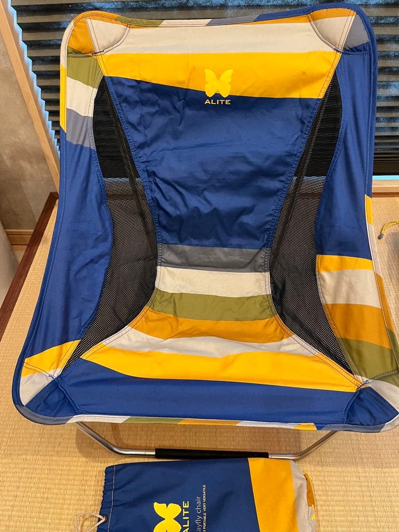 ALITE エーライト　メイフライチェア　リップタイド　ゆるキャン