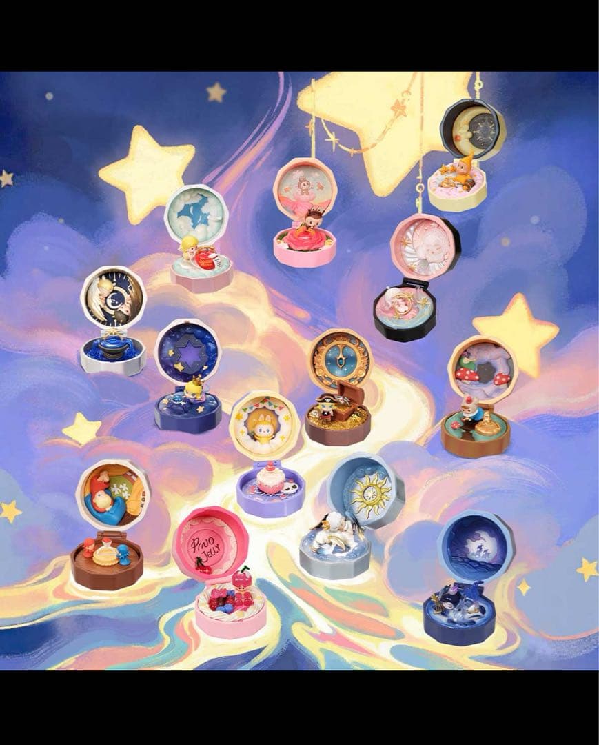 ポップマート ロマンティック リング ボックス シリーズ 4 シーン セット