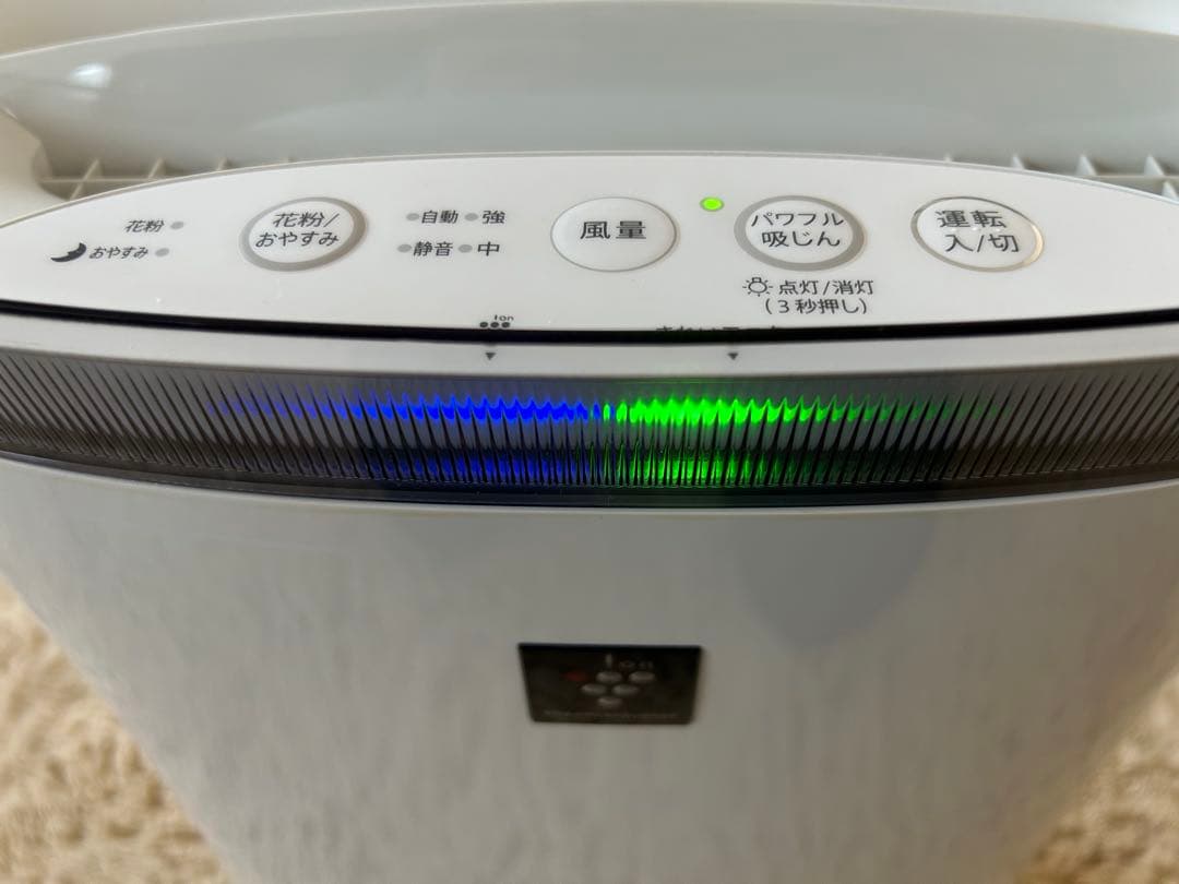 シャーププラズマクラスター7000空気清浄機FU-P50-W（新品フィルタ付）