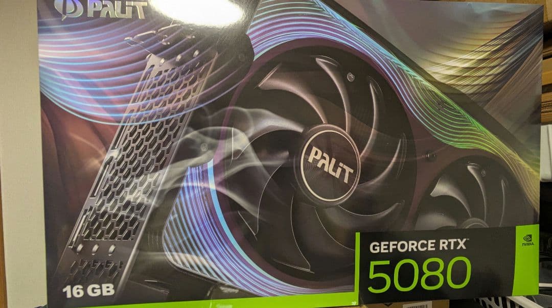 GeForce RTX 5080 GameRock 16GB　中古