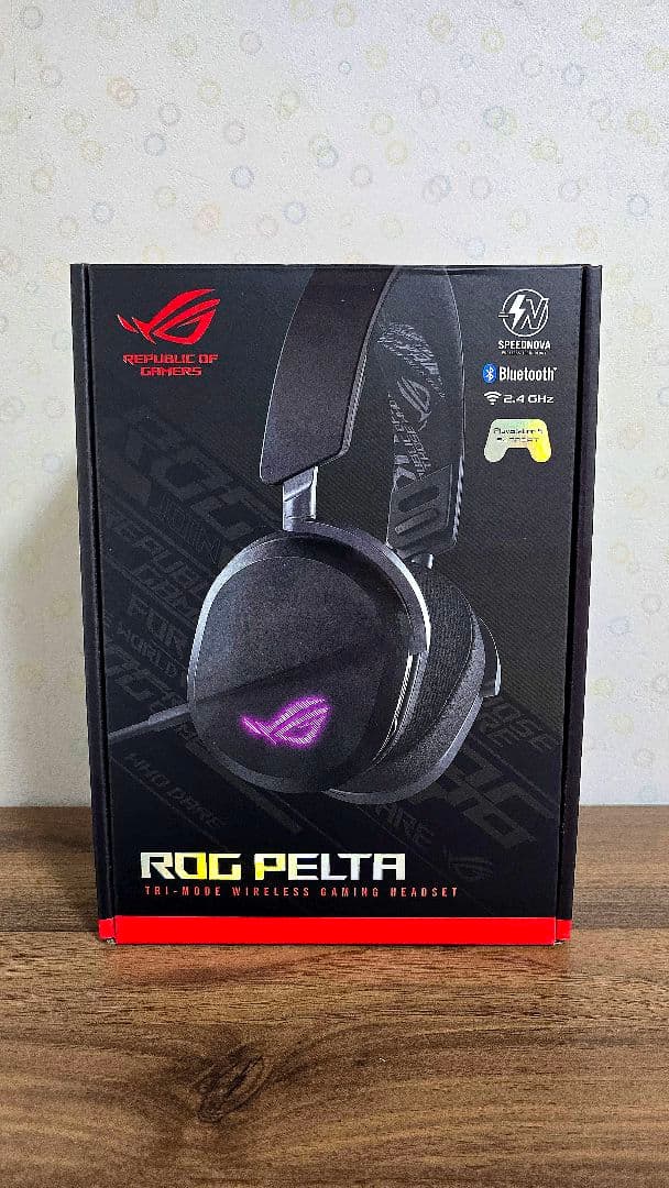 ROG PELTA ワイヤレスゲーミングヘッドセット