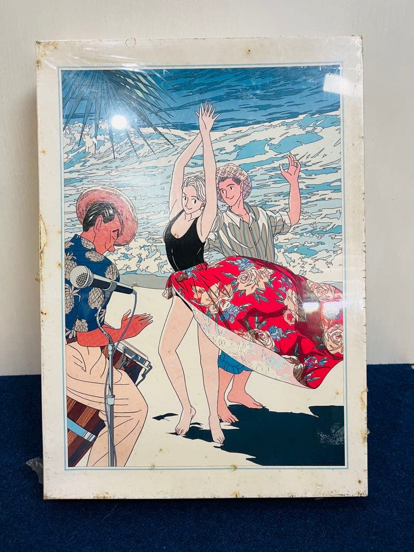 【新品未開封】わたせせいぞう　パラダイスビーチ　ジグソーパズル　レトロ