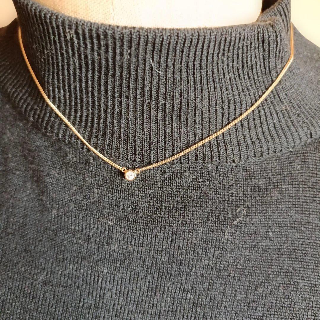 K18Diaプチネックレス