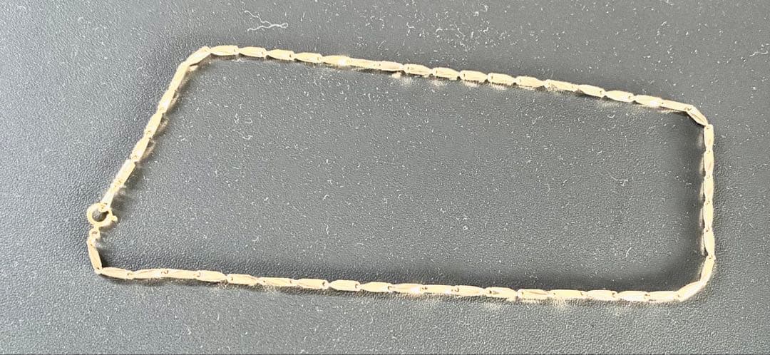 宮*田様 18k刻印あり10gゴールド リンクチェーンネックレス 約40cm 遺