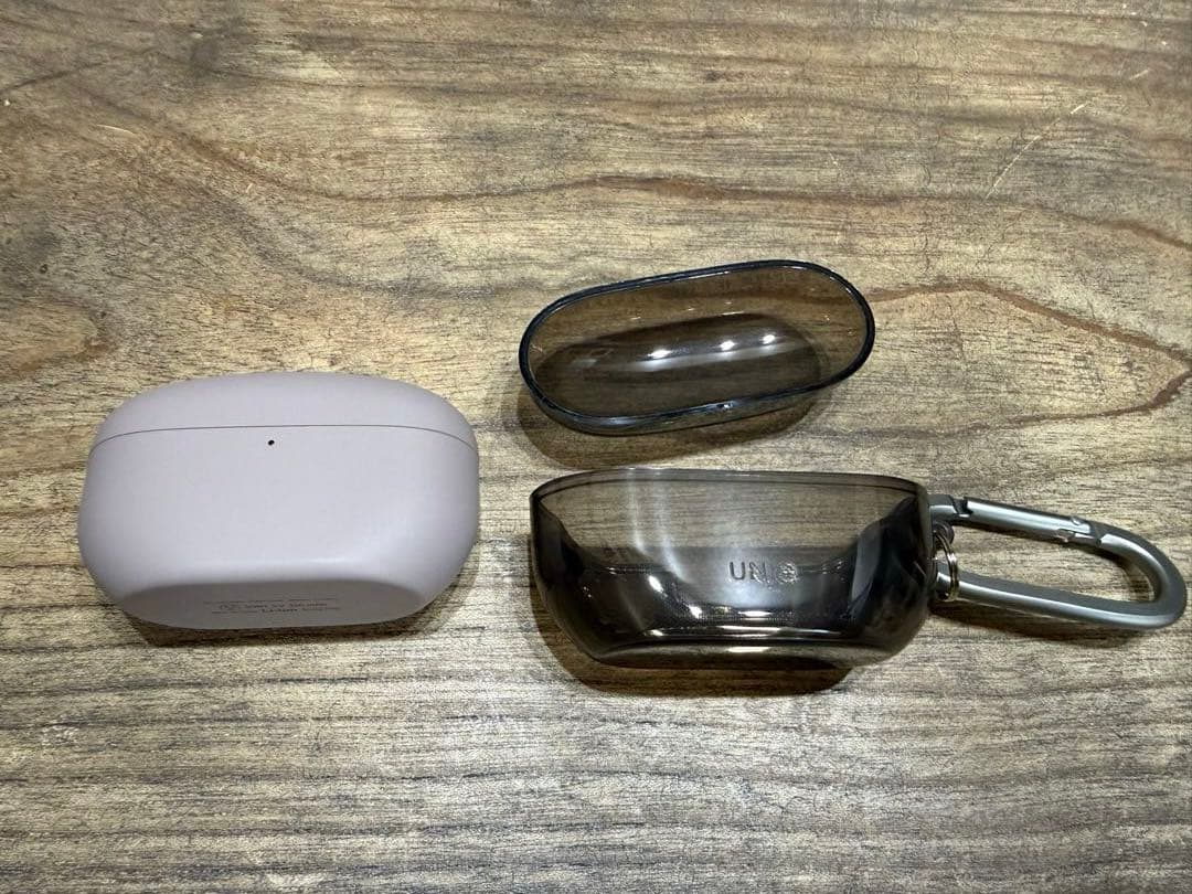 SONY WF-1000XM5 スモーキーピンク+ UNIQケースクリアブラック