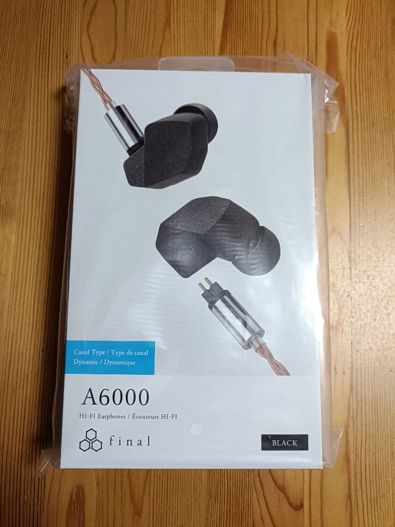 final A6000 ブラック 有線イヤホン
