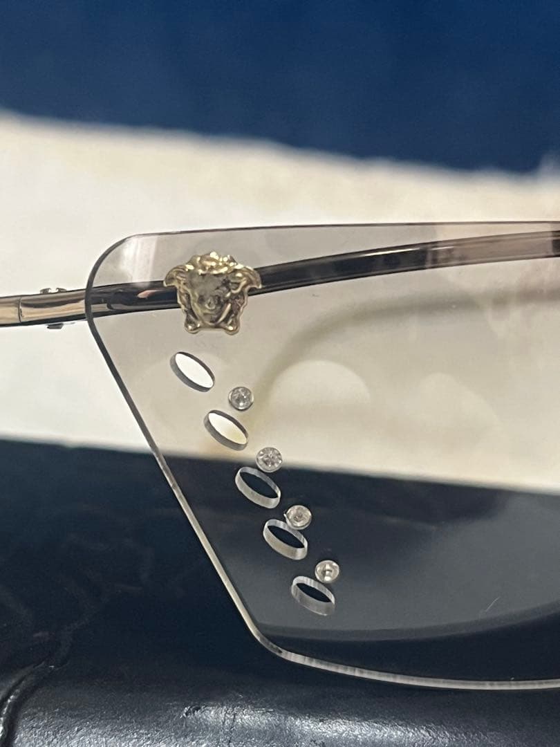 versace サングラス レトロ 美品