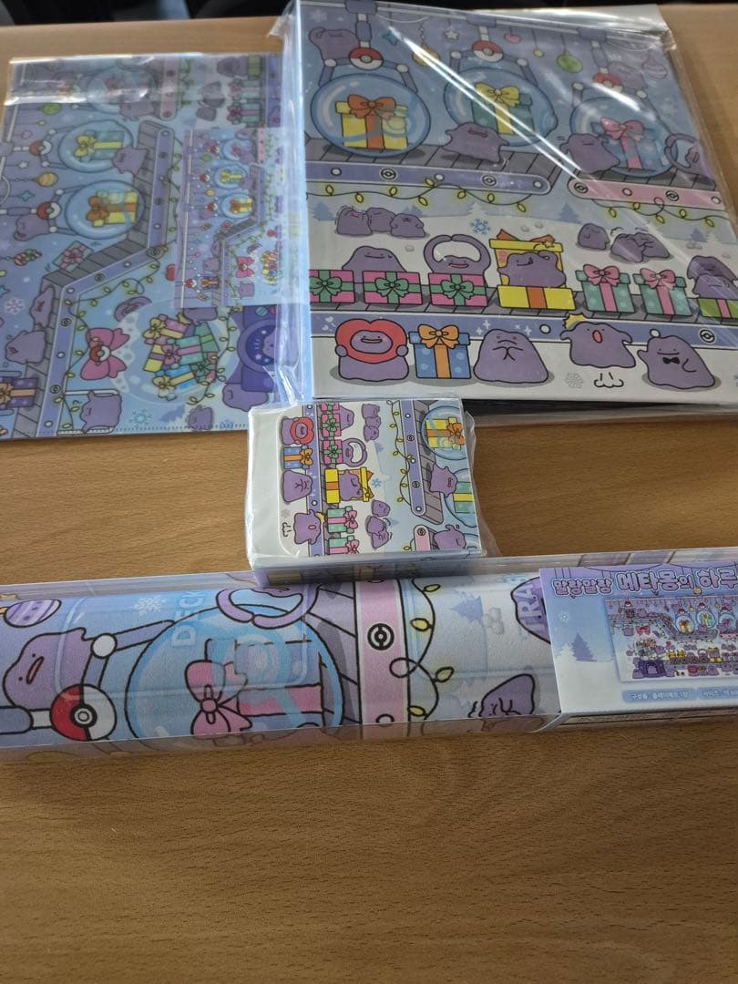 韓国限定　メタモン　シークレットマンション　プレイマットセット