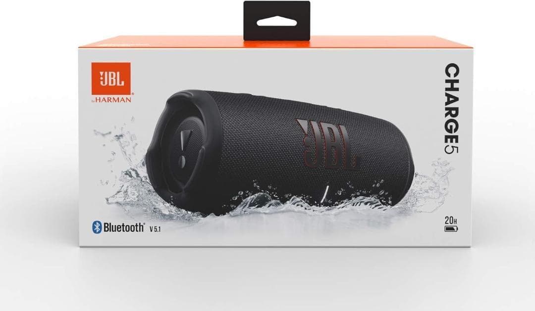 新品！JBL Charge 5 ブラック ワイヤレススピーカー【新品】