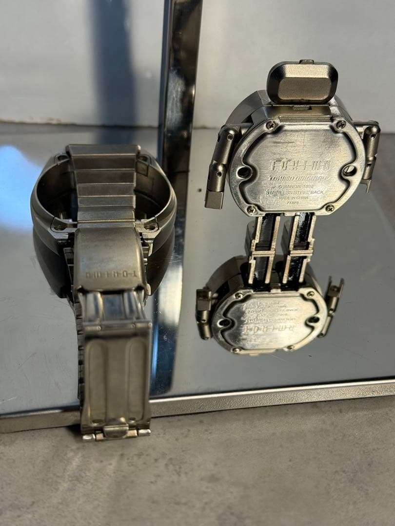 バンダイ TOKIMA 変形ロボット 腕時計 1998復刻 当時物