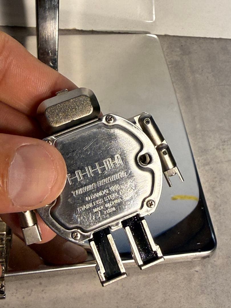 バンダイ TOKIMA 変形ロボット 腕時計 1998復刻 当時物