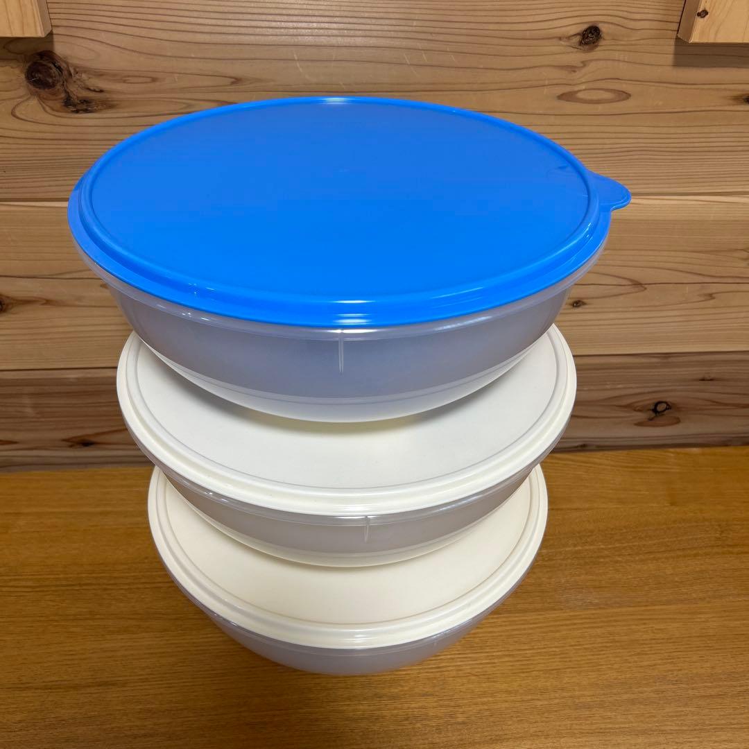 タッパーウェア　スーパーミックスボール　3個セット