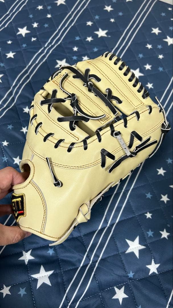 ZETT 軟式ファースト用グラブ ブラックステッチ