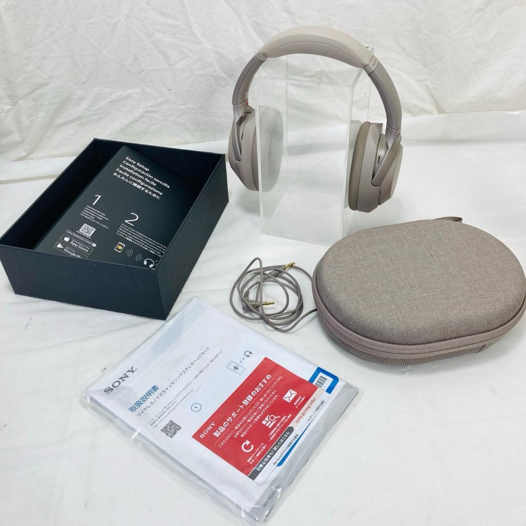 SONY ワイヤレスヘッドホン WH-1000XM3 動作品