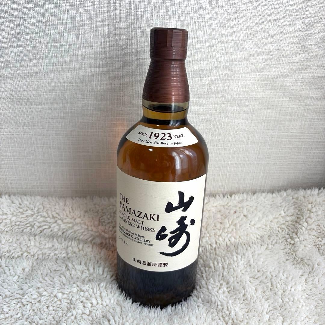 山崎 シングルモルトウイスキー 700ml（箱なし）