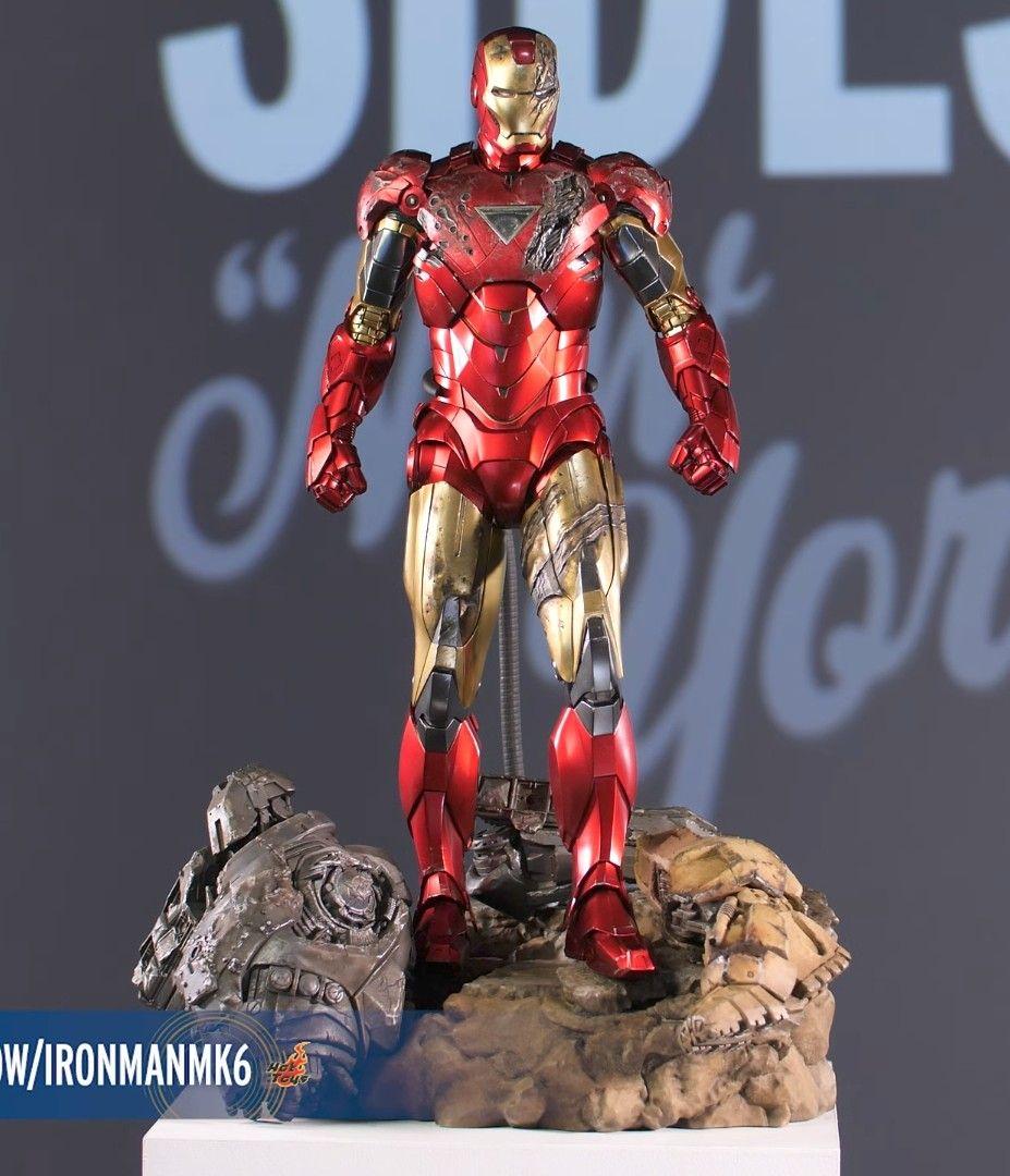 未開封 ホットトイズ クォーター アイアンマン マーク6 1/4