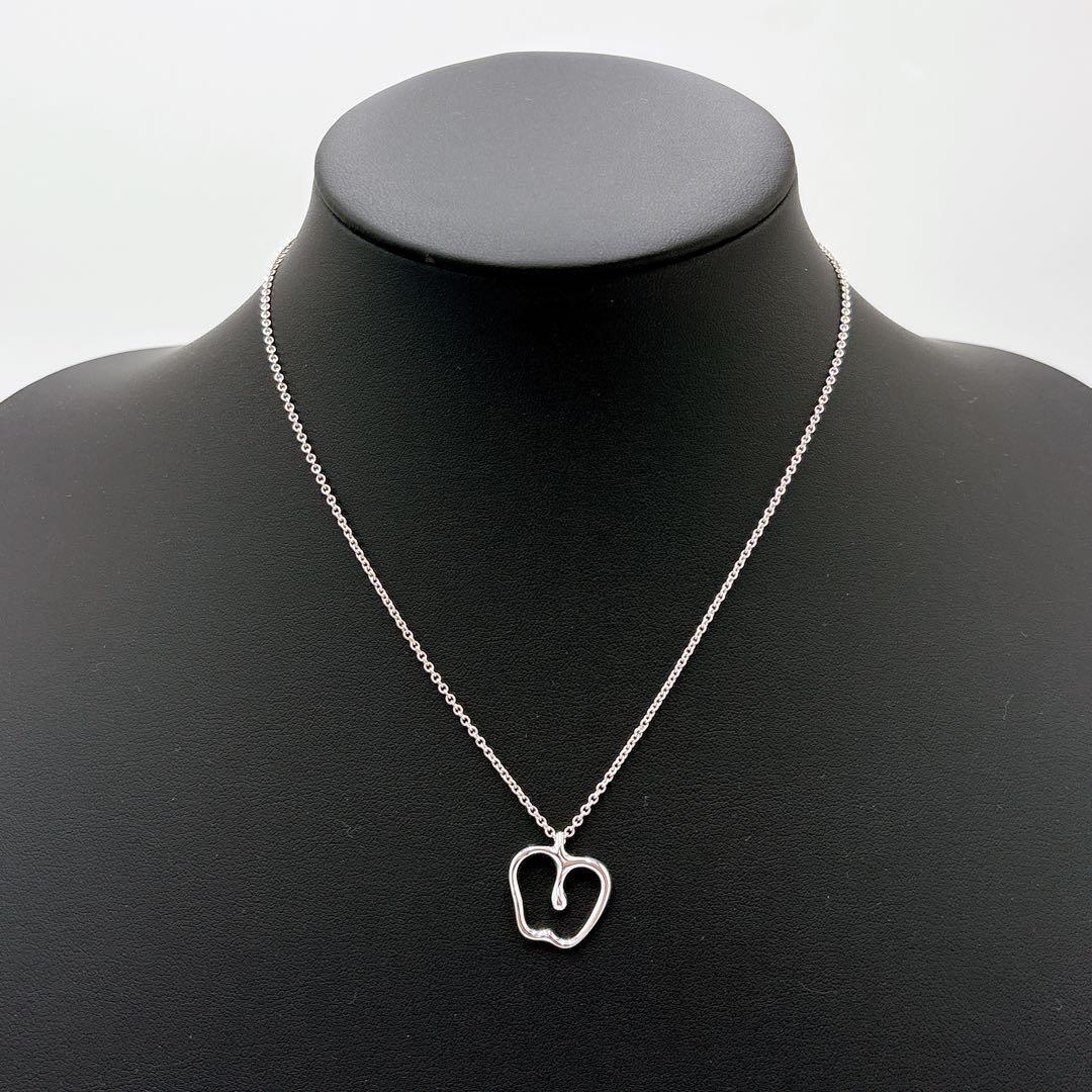 美品 オールドティファニー アップル ネックレス シルバー925