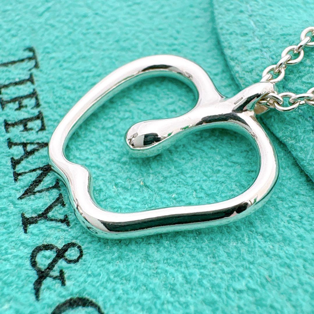 美品 オールドティファニー アップル ネックレス シルバー925