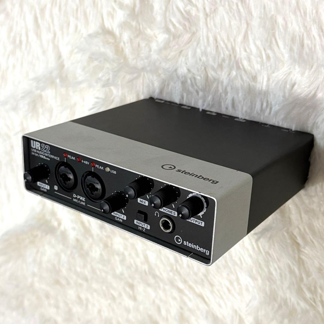 【美品】steinberg UR22 USBオーディオインターフェース
