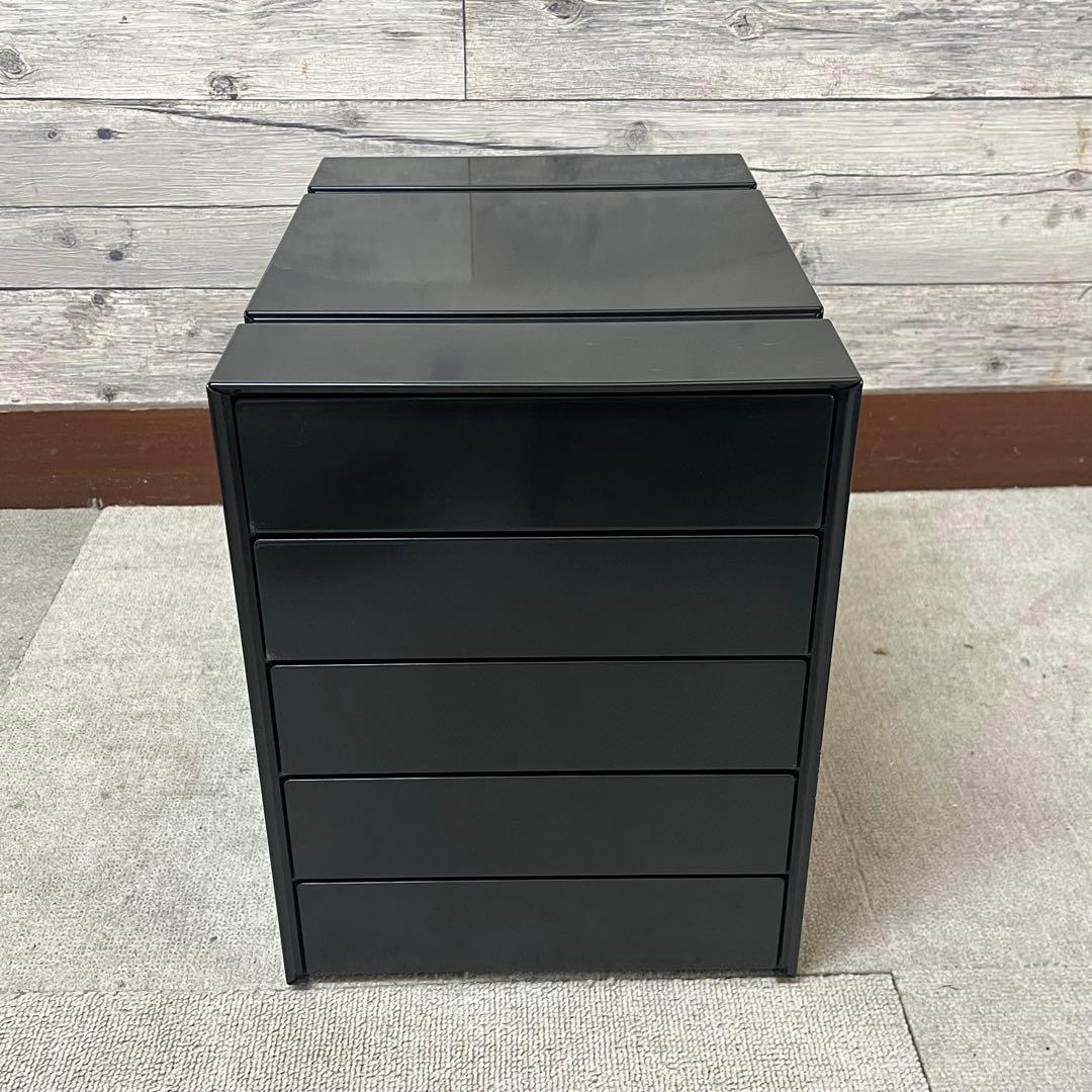 USM イノス ボックス 5段クローズ 色：graphiteblack （２）