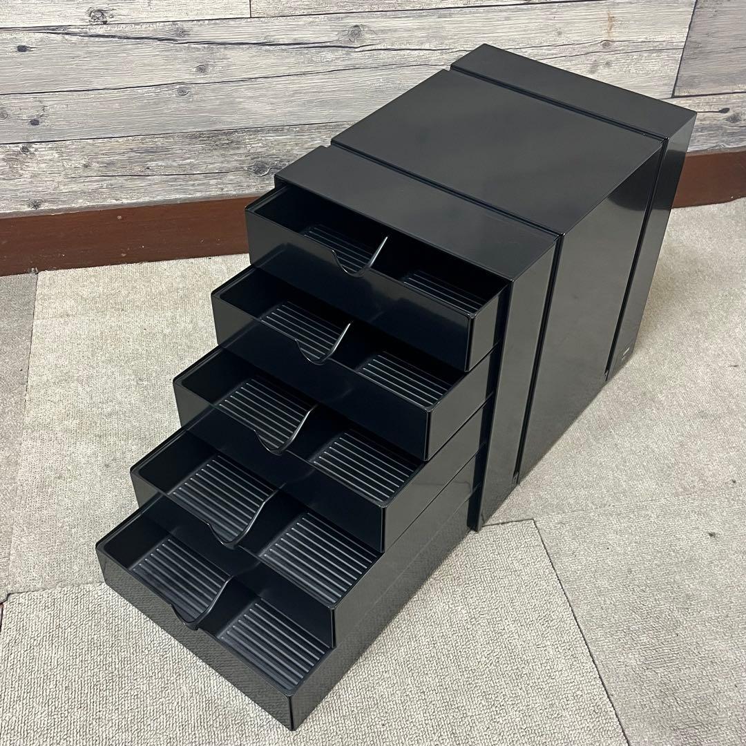 USM イノス ボックス 5段クローズ 色：graphiteblack （２）