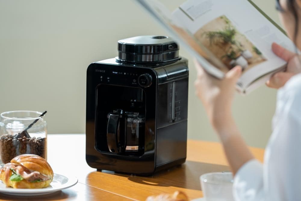 シロカ 全自動コーヒーメーカー SC-A271 ブラック 新品