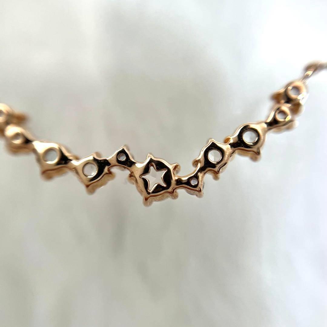 【4℃ 】K10 ネックレス 色石 1.4g