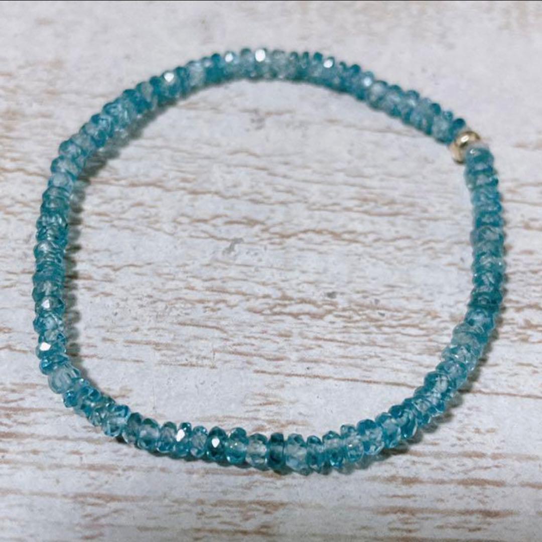 Yjkayさま•*¨*•.¸♬︎専用出品♡ブルージルコン ブレスレット